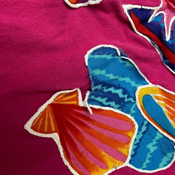 Vintage Women's Tank Top with Seashells - Picture 9 of 10